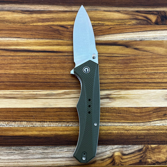 Civivi Photonix 3.5" Flipper w/ OD Green G10 Handle