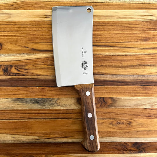 Victorinox Rosewood 7 x 3.5" Heavy Meat Cleaver
