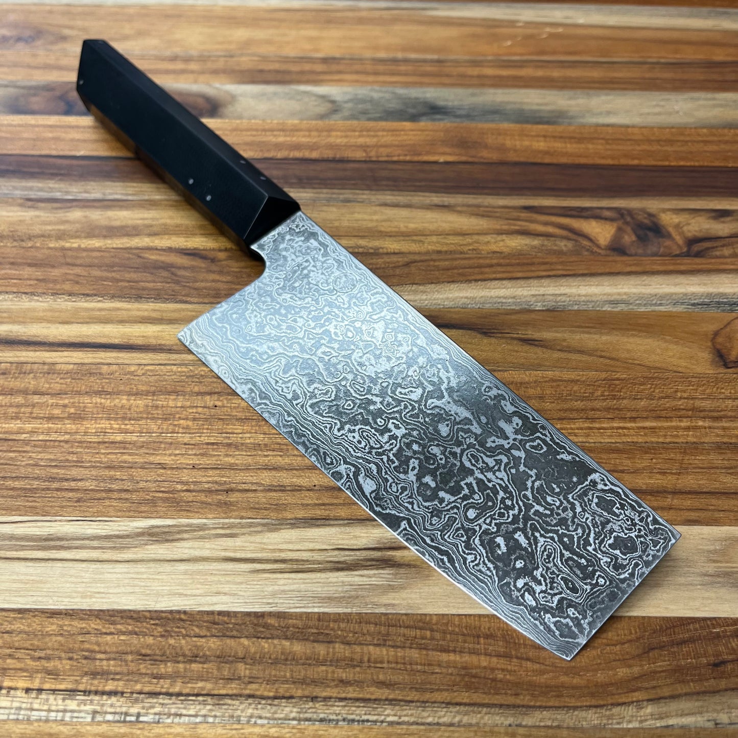 Enceladus 140mm (5.5") Nakiri w/ Walnut Burl & G10 Handle