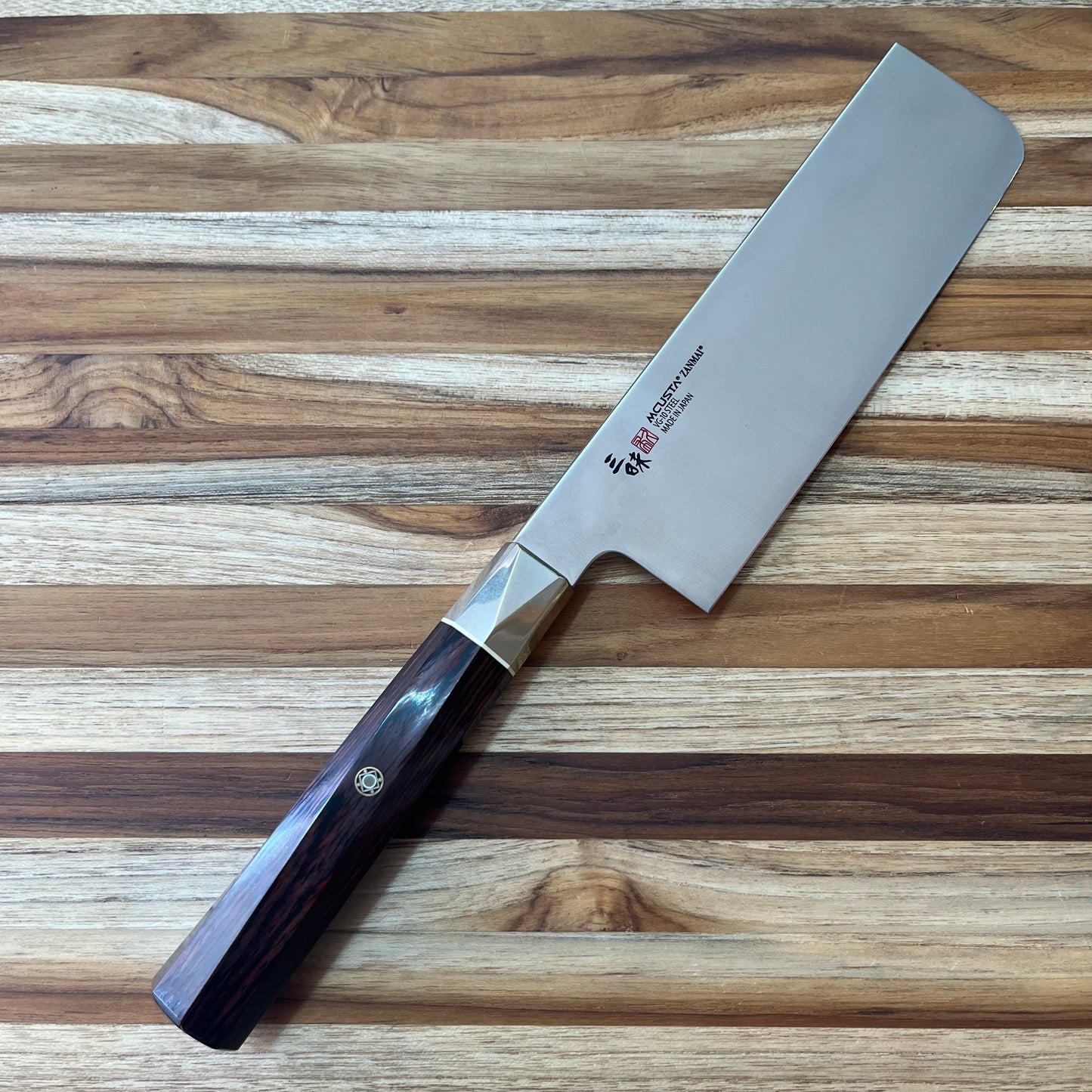 *DISCONTINUED* Mcusta Zanmai Supreme Twisted 165mm Nakiri