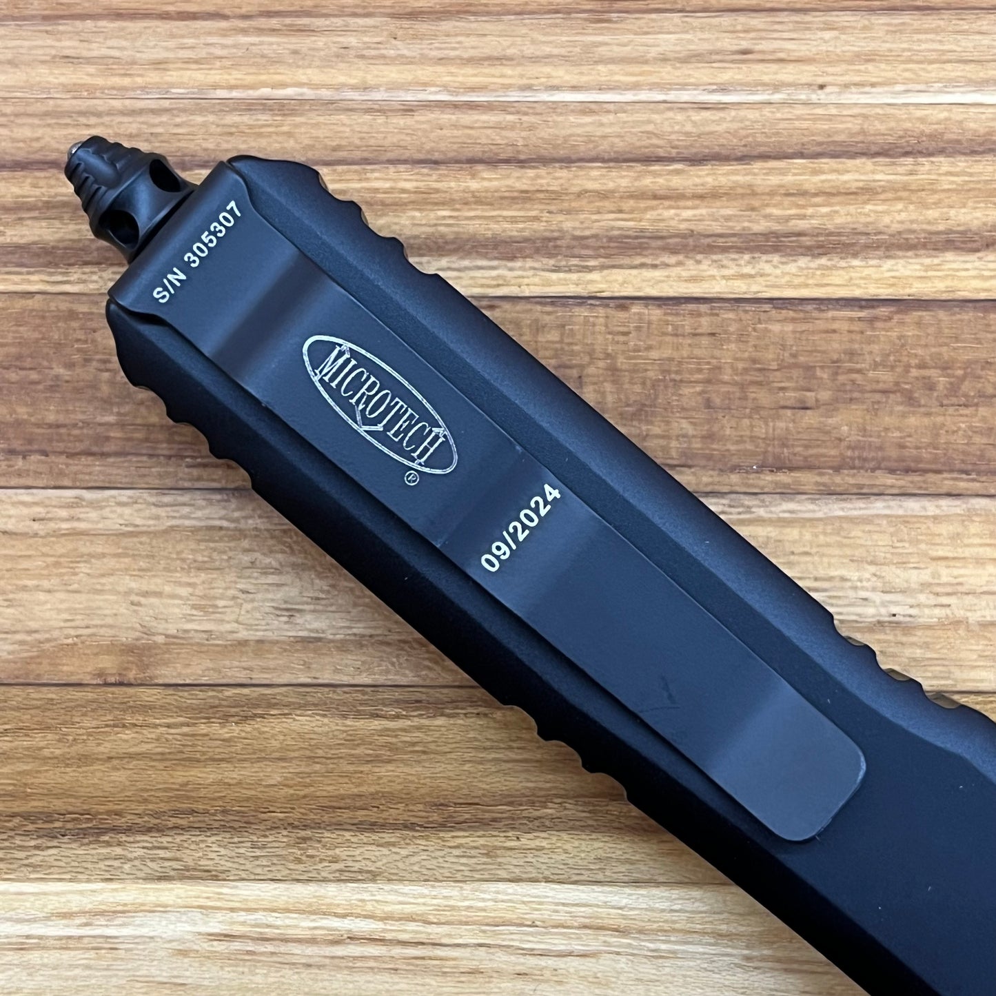 Microtech Ultratech D/E 3" Black Tactical OTF