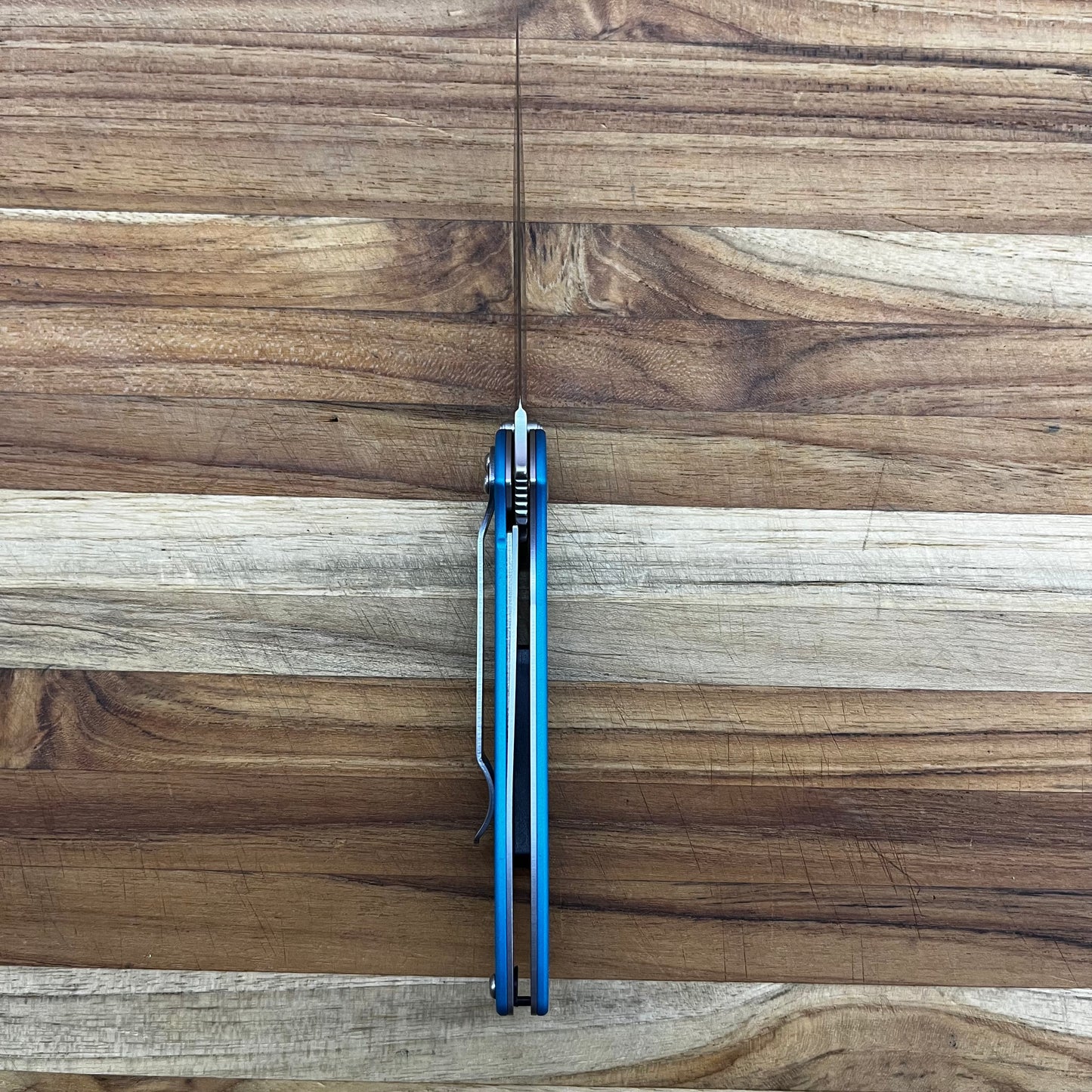 Kershaw Leek 3" Flipping Knife w/ Teal Aluminum Handle