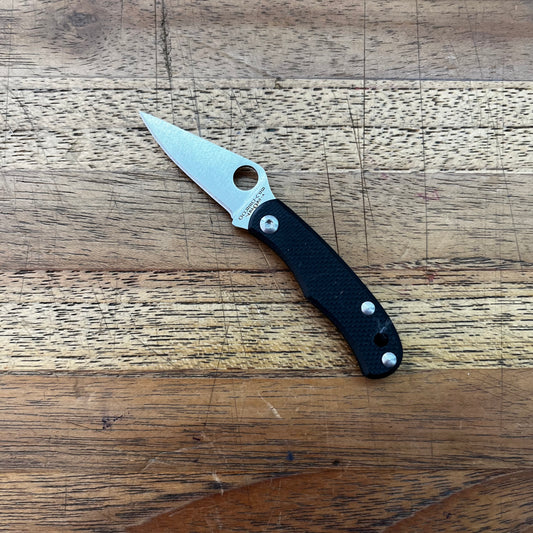 Spyderco Bug 1" Folding Knife w/ Black Handle