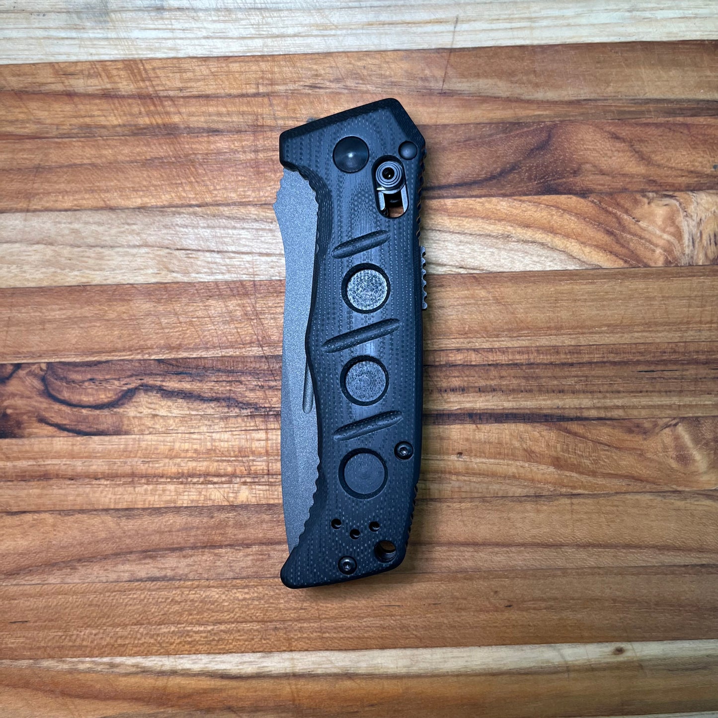 Benchmade Mini Adamas 3.25" Auto w/ Black G10 Handle
