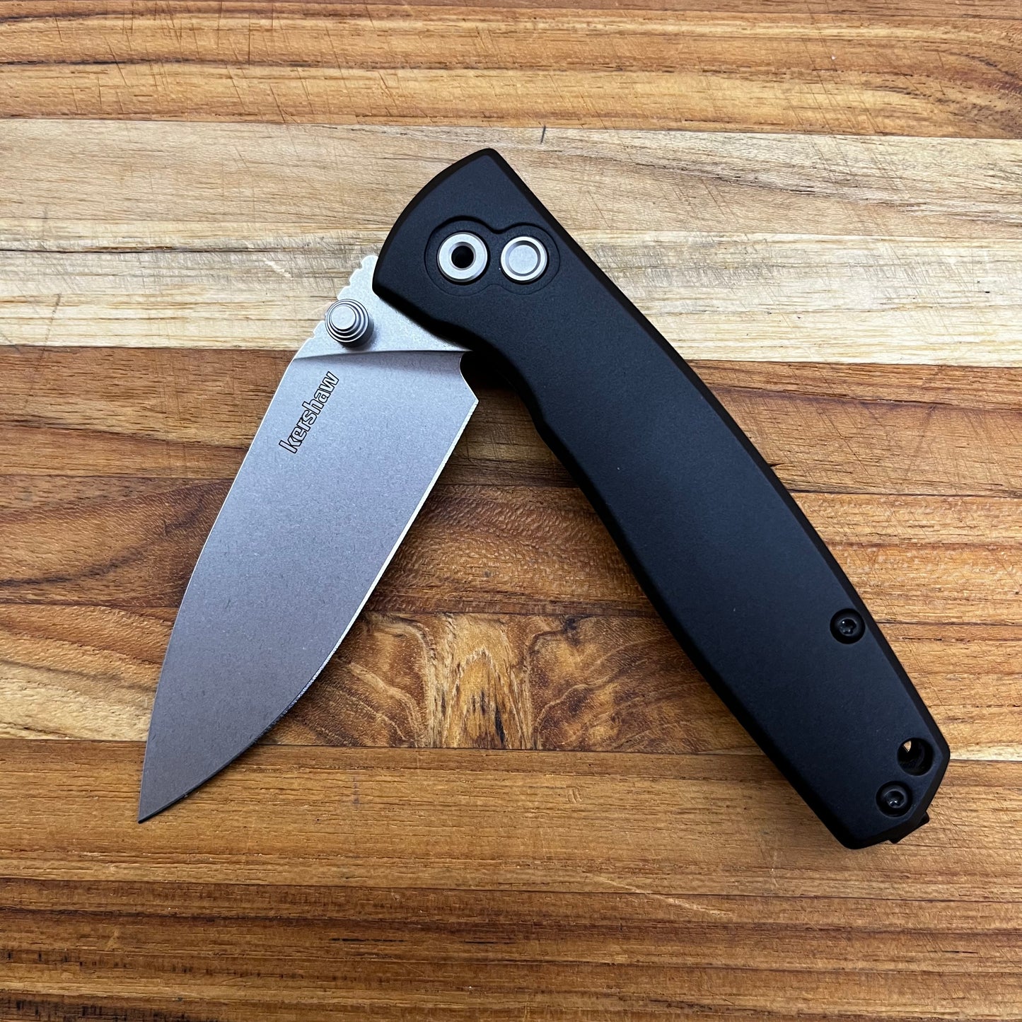 Kershaw Kindred 3" Folding Knife w/ Black Aluminum Handle