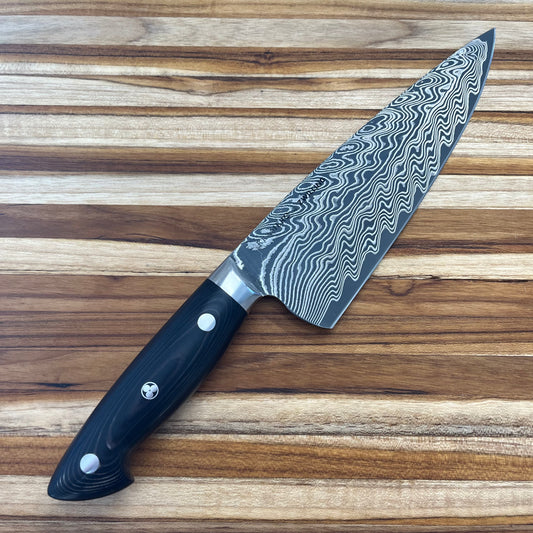 Zwilling Kramer Euroline Stainless Steel Damascus 8" Chef's Knife