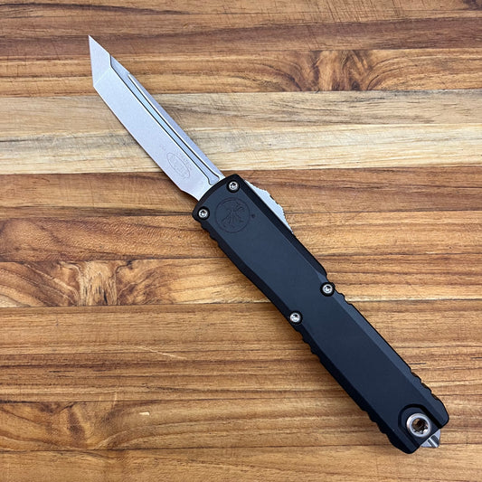 Microtech Ultratech Gen III ZBP T/E 3.5" OTF w/ Black Aluminum Handle