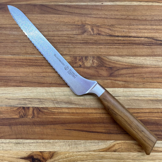 Messermeister Oliva Elité 8" Offset Bread Knife