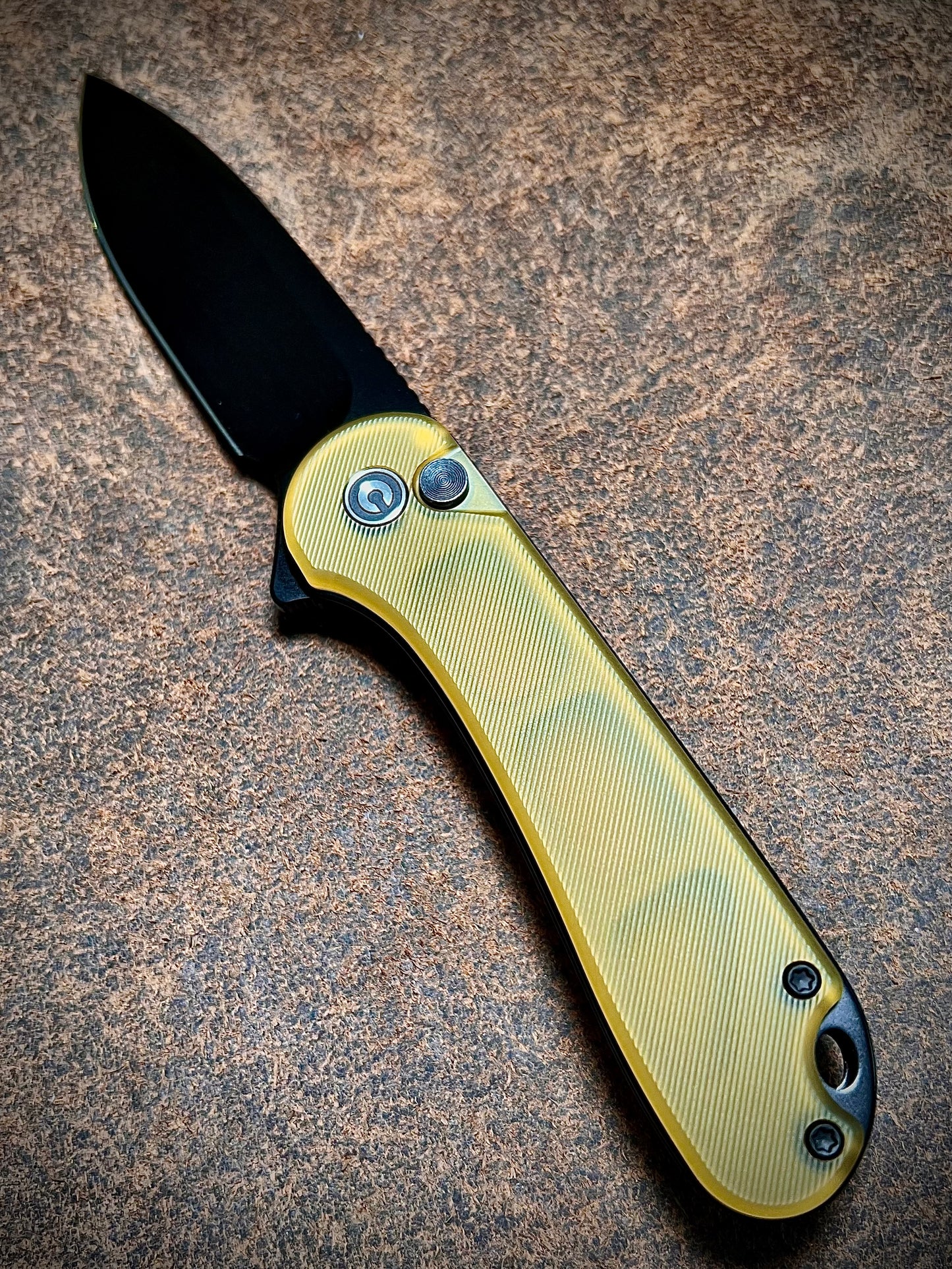 Civivi C18062P-8 Elementum II Ultem Black 2.96" Nitro-V Buttonlock Knife