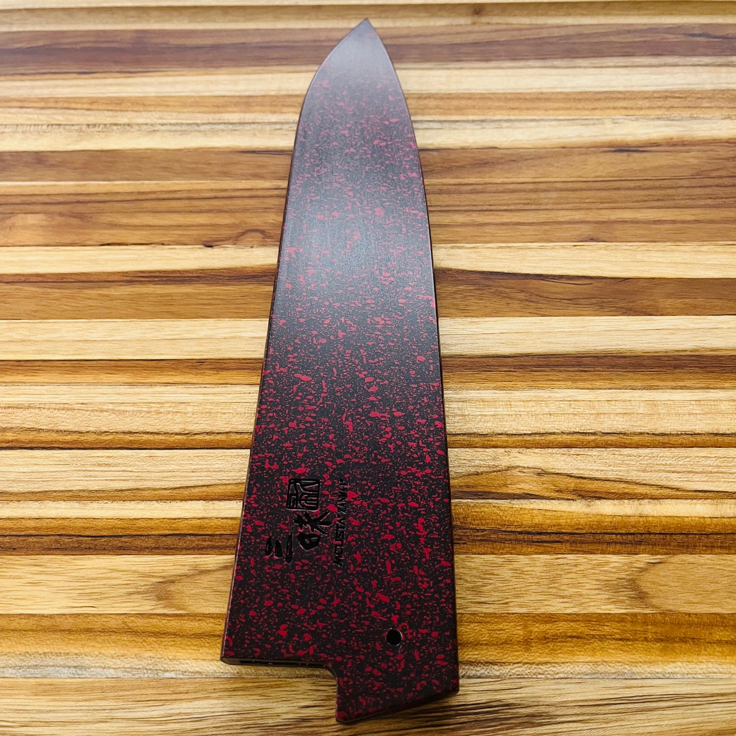 Mcusta Zanmai Red Lacquer 270mm (10.5") Gyuto Saya w/ Pin