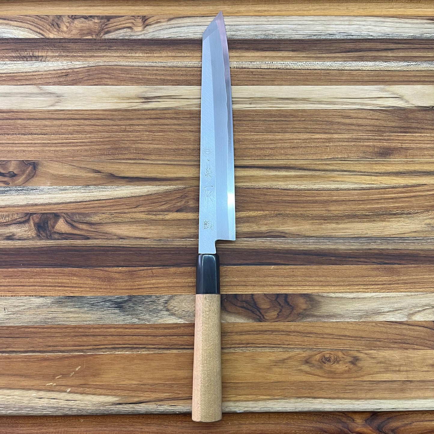 Kikuichi Kokaji White Carbon 240mm Yanagi w/ Saya