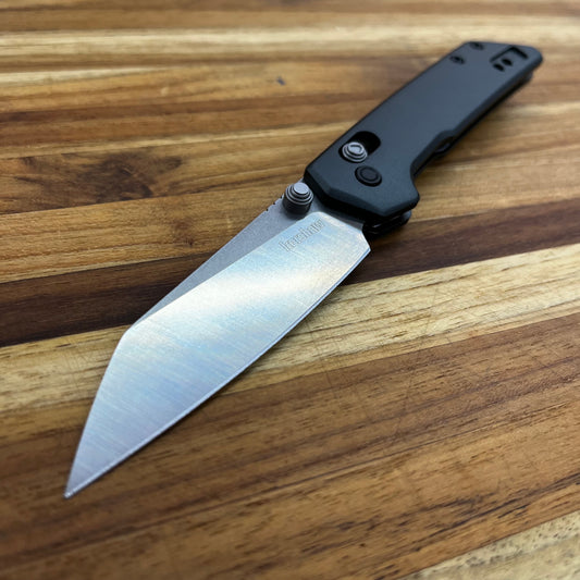 Kershaw Mini Iridium RT 3" Folding Knife w/ Gray Aluminum Handle