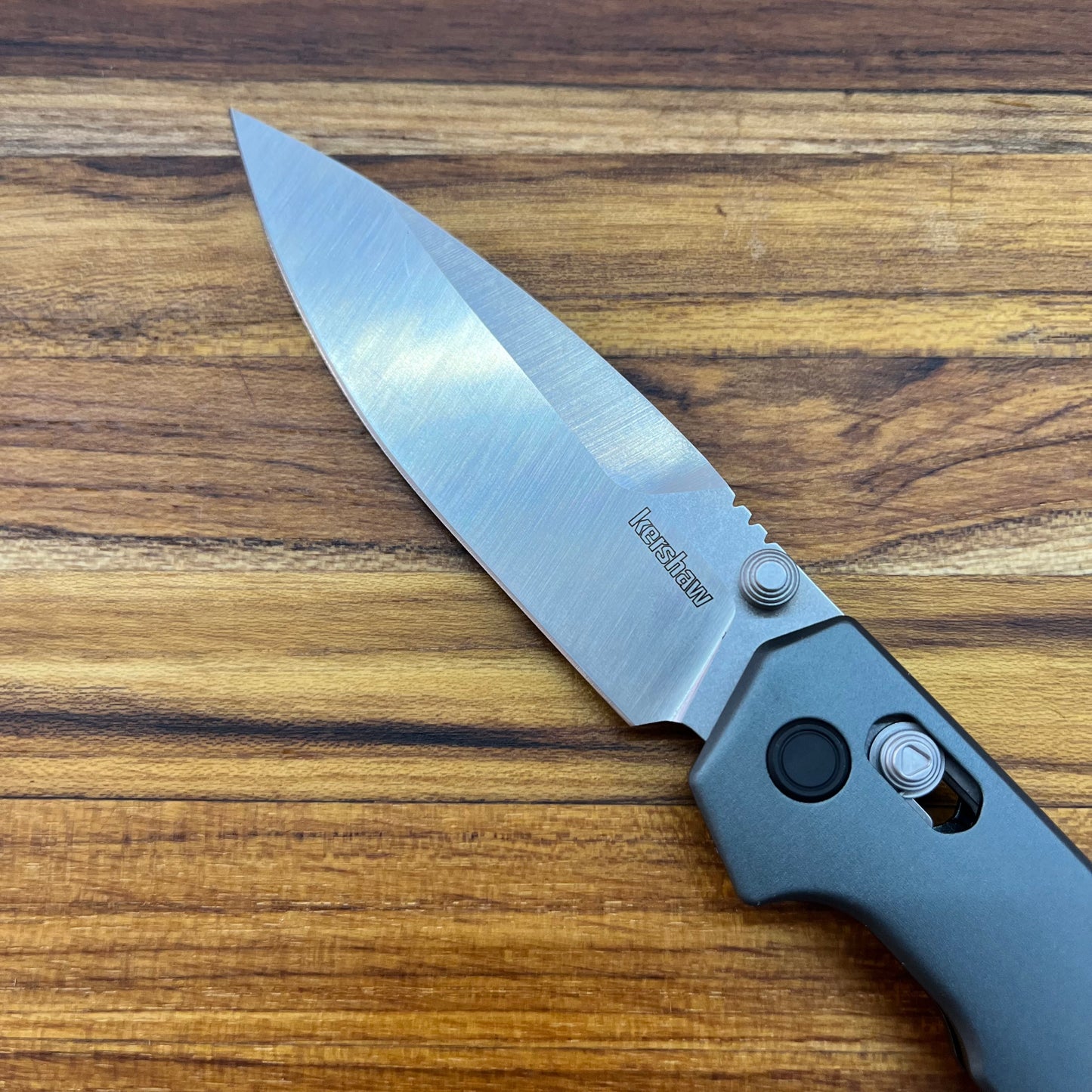 Kershaw Iridium 3.5" Folding Knife w/ Gray Handle