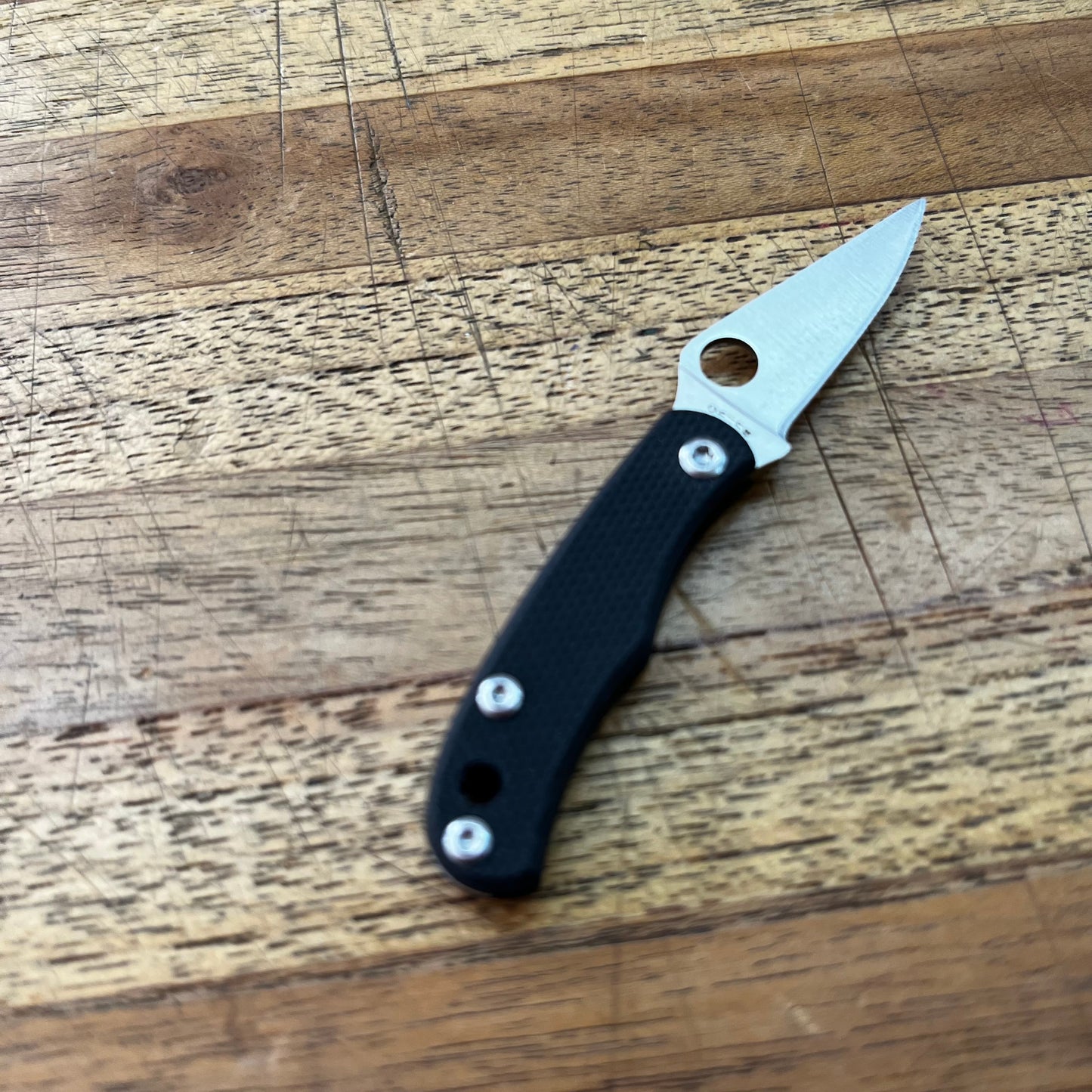 Spyderco Bug 1" Folding Knife w/ Black Handle