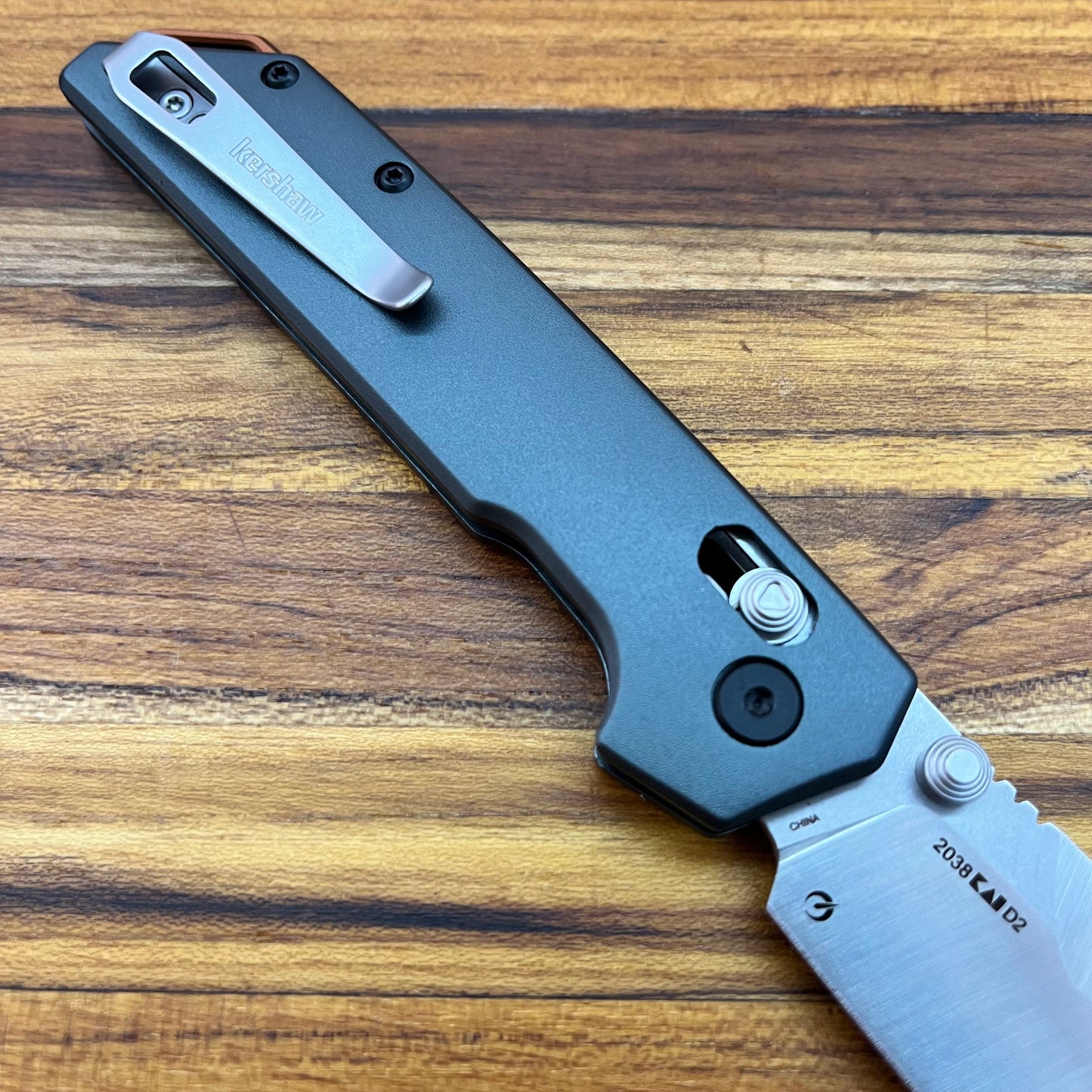 Kershaw Iridium 3.5" Folding Knife w/ Gray Handle