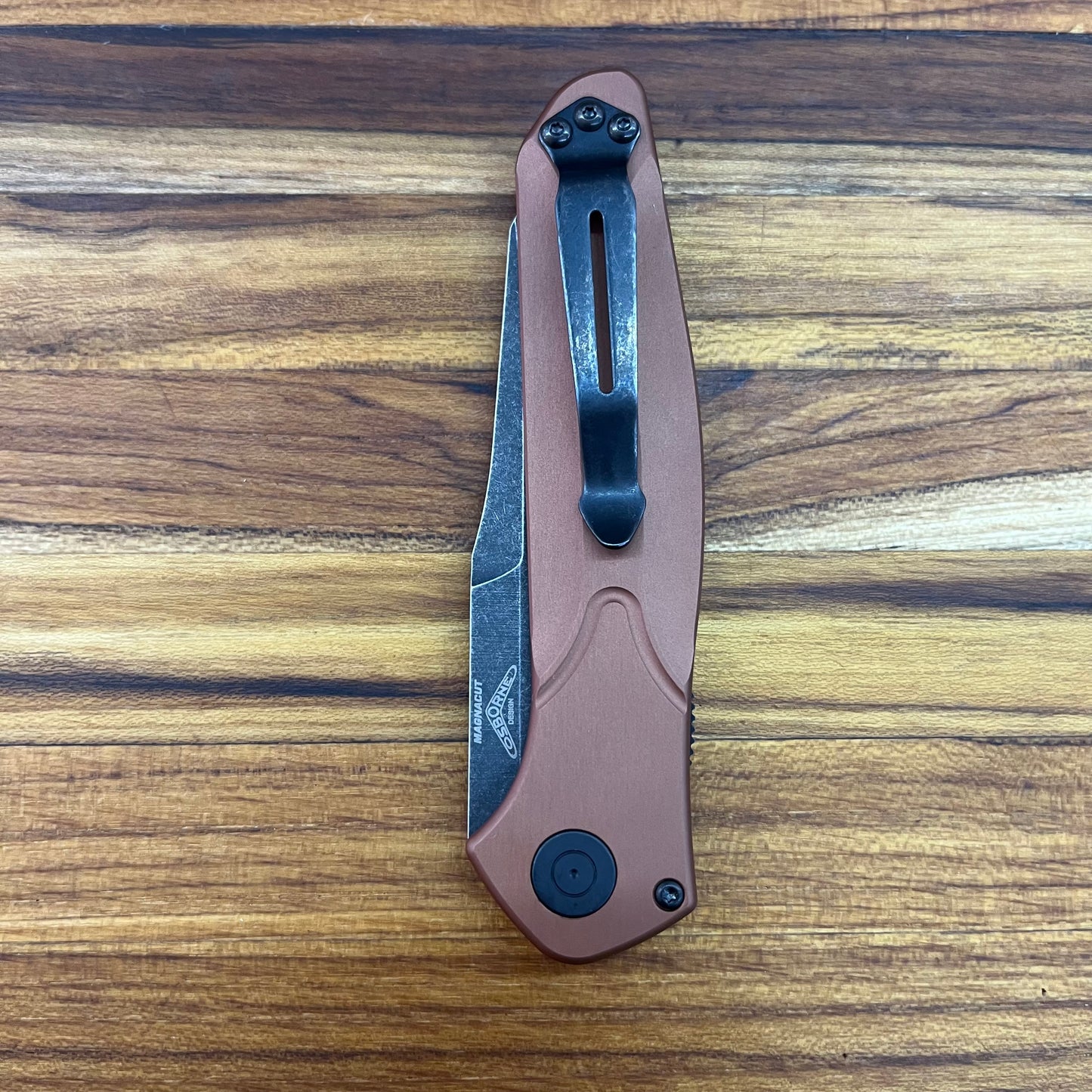 Benchmade Osborne 3.5" Auto w/ Burnt Copper Aluminum Handle