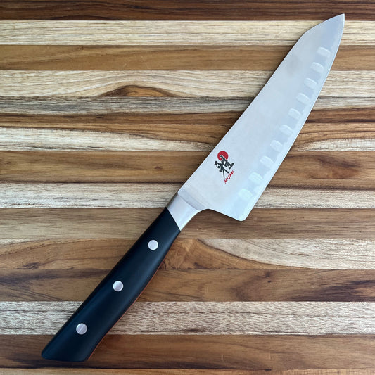 Miyabi Evolution 7" Rocking Santoku w/ Hollow-Ground