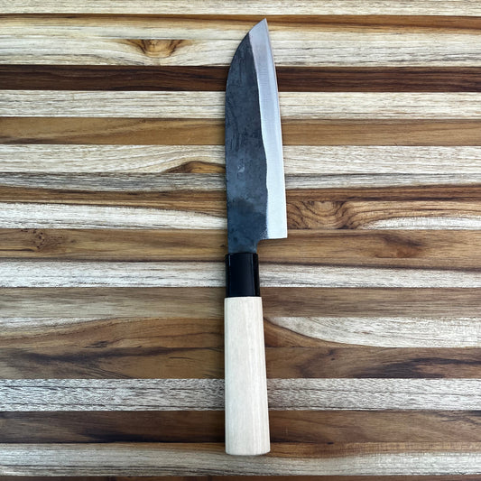 Tosa Kusakichi 170mm Kurouchi Santoku
