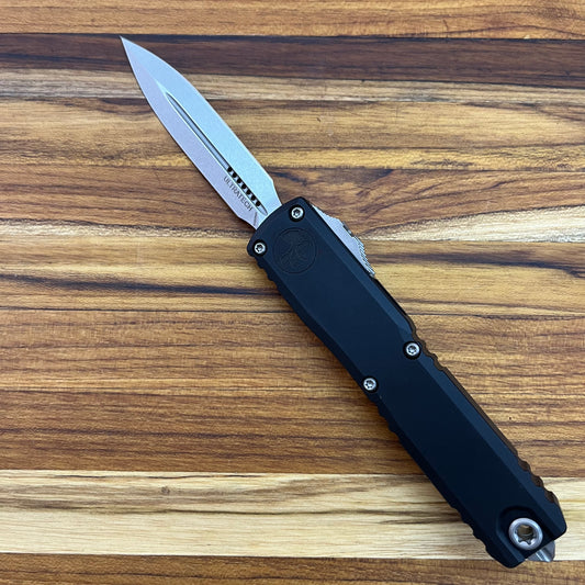 Microtech Ultratech Gen III ZBP D/E 3.5" OTF w/ Black Aluminum Handle