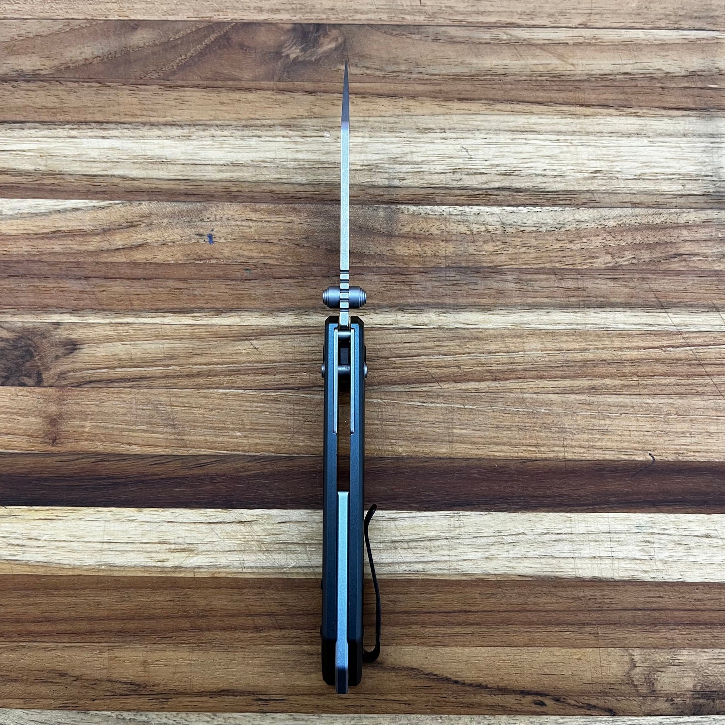 Kershaw Mini Iridium RT 3" Folding Knife w/ Gray Aluminum Handle