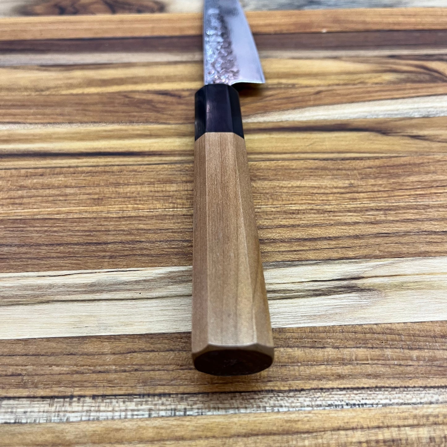 Kikuichi 67 Layer Mirror Damascus Tsuchime 135mm (5.25") Petty