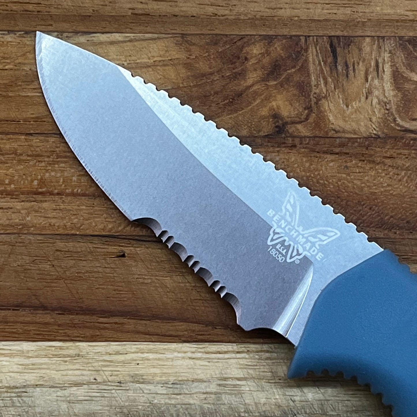 Benchmade Intersect 2.75” (P/S) Fixed Blade w/ Depth Blue Handle