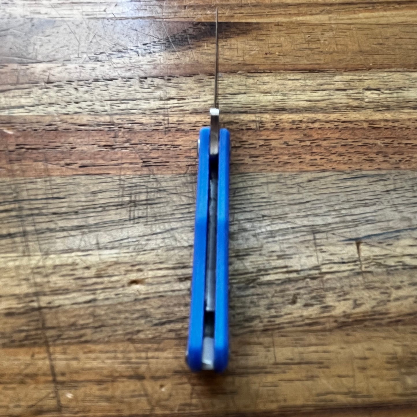 Spyderco Bug 1" Folding Knife w/ Blue Handle