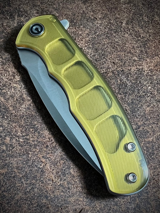 Civivi C18026C-4 Mini Praxis Ultem Handle 2.98" D2 Flipper Knife