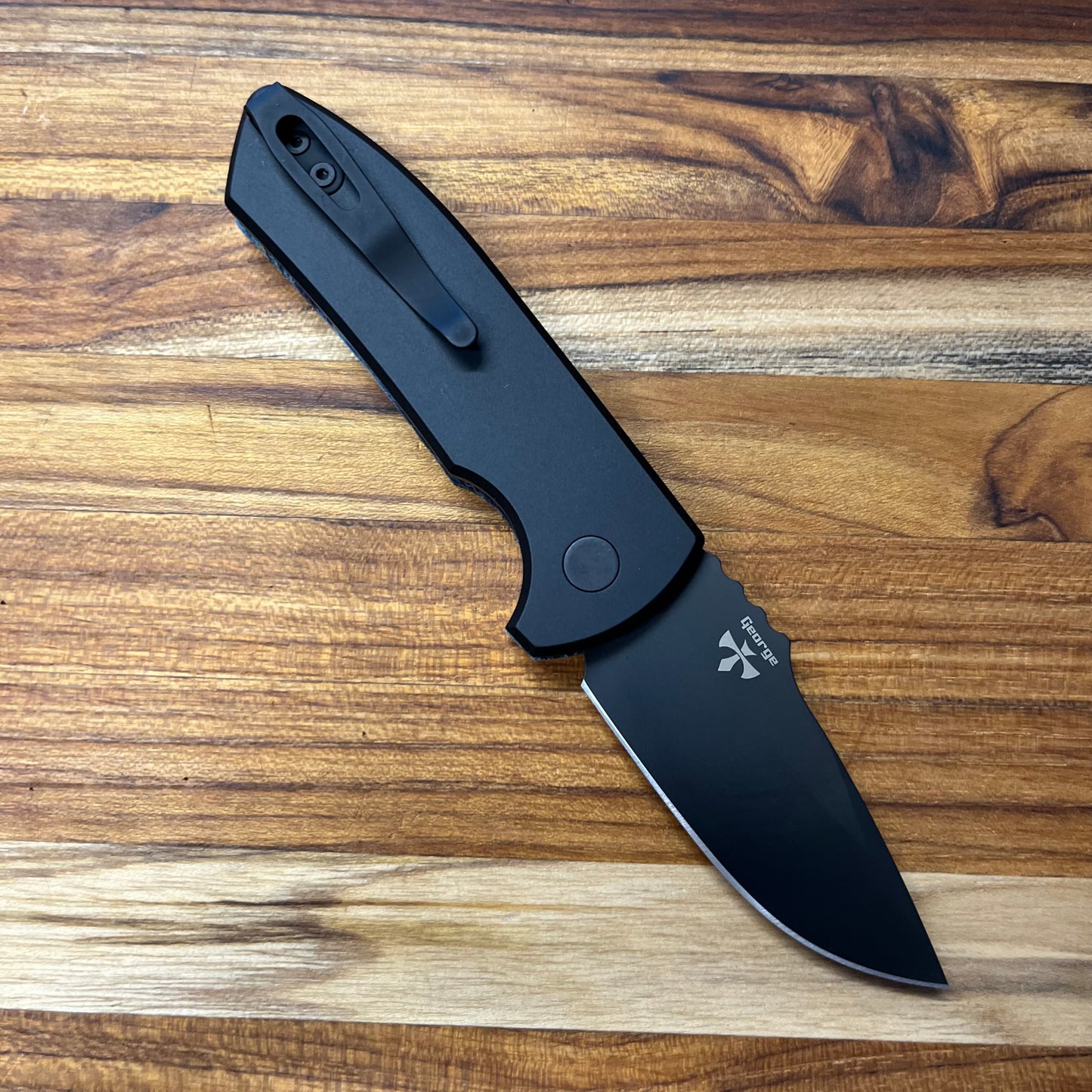 Pro-Tech Custom SBR 2.5" Auto w/ Starry Night G-Carta Handle