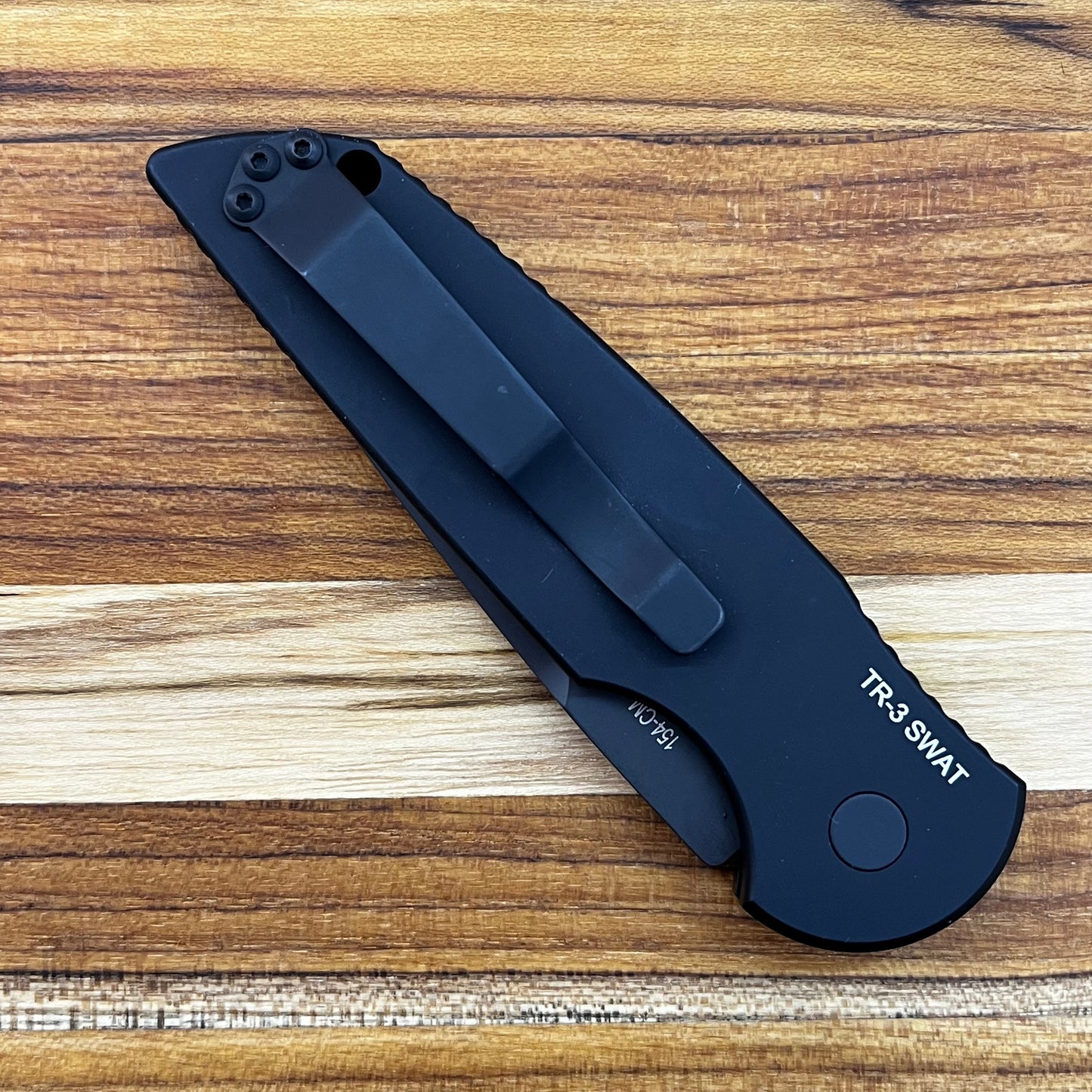 Pro-Tech TR-3 SWAT 3.5" Auto w/ Black Aluminum Handle
