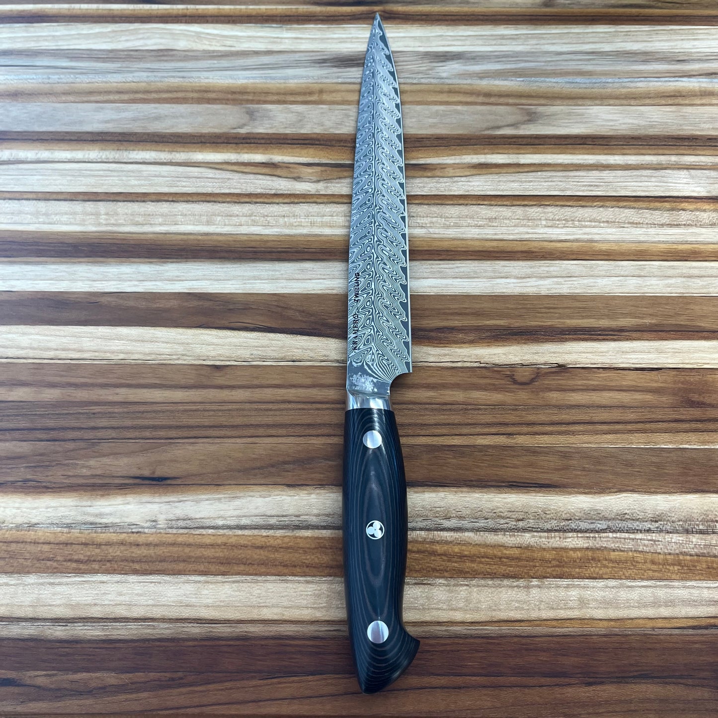 Zwilling Kramer Euroline Stainless Steel Damascus 9" Slicing Knife
