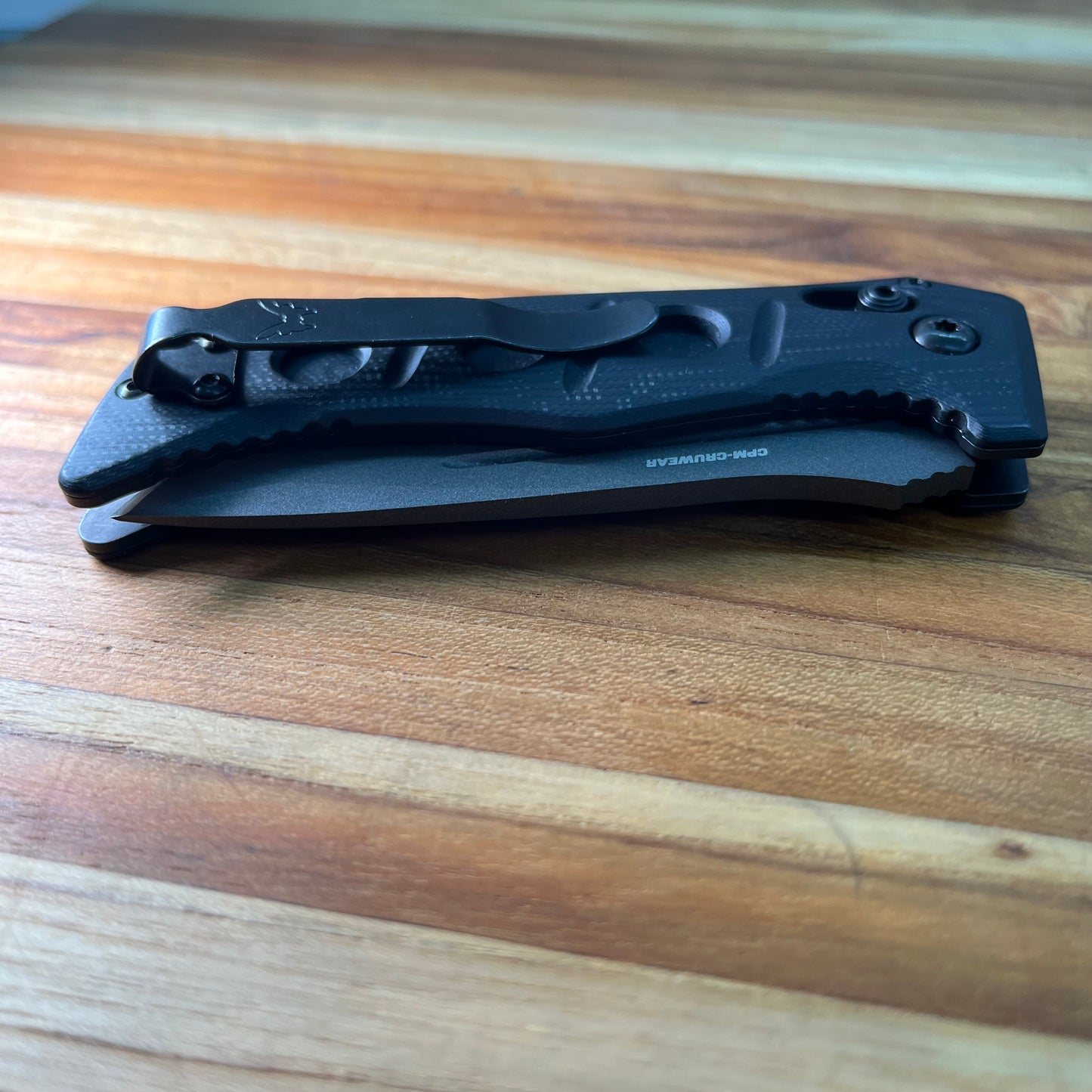 Benchmade Mini Adamas 3.25" Auto w/ Black G10 Handle