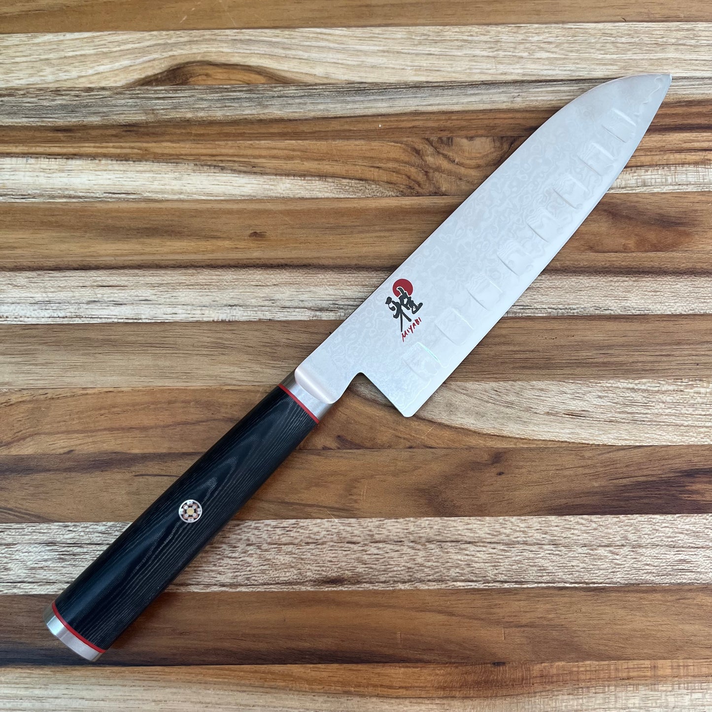 Miyabi Kaizen 5.5" Santoku w/ Hollow-Ground
