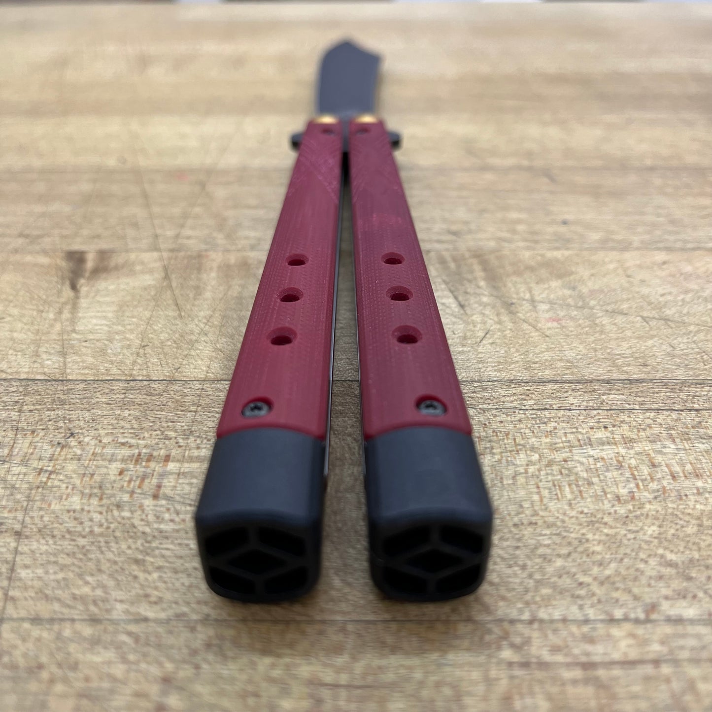 Benchmade Necron 4.5" Bali-Song w/ Ruby G10 Handle