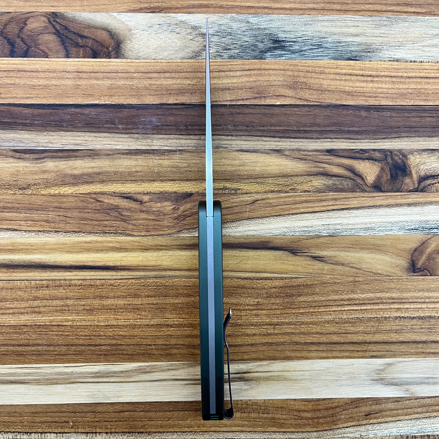 Pro-Tech Magic 2 "Whiskers" 3.75" Auto w/ Green Handle