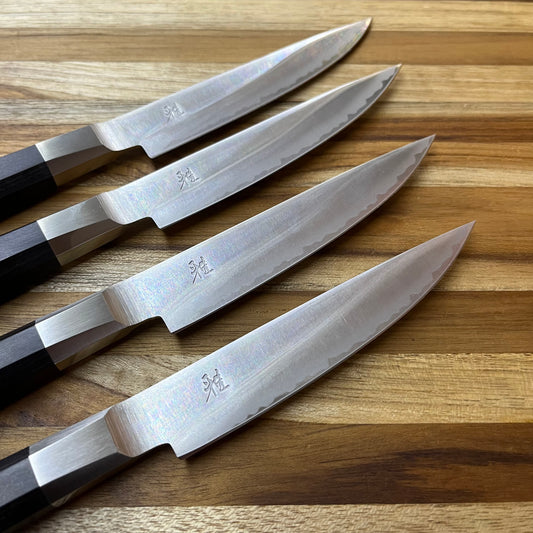 Miyabi Koh 4pc Steak Knife Set w/ Bamboo Box