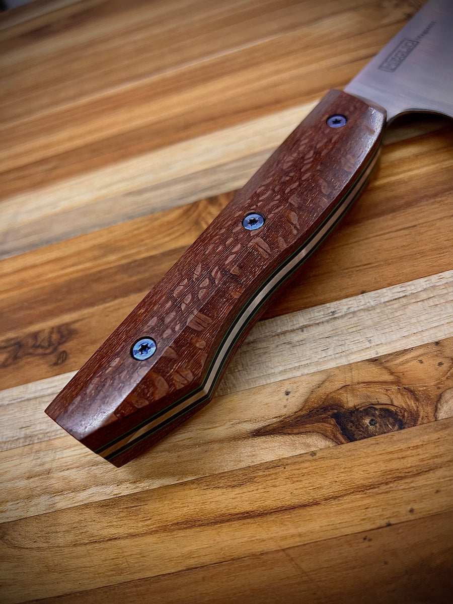 Vintage Dexter Russell Knife Sharpener Rod, Wood Handle Magnetic Sharpener  Tool