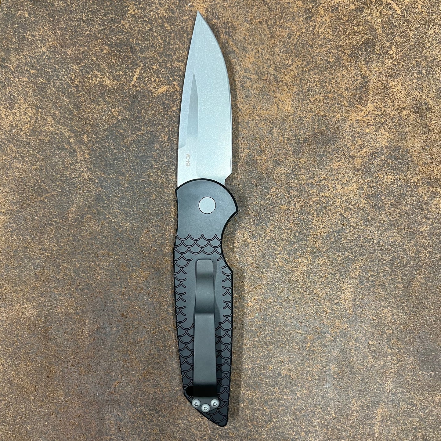 Pro-tech TR-3 X1SW Tactical Response 3 Black Fishscale Auto