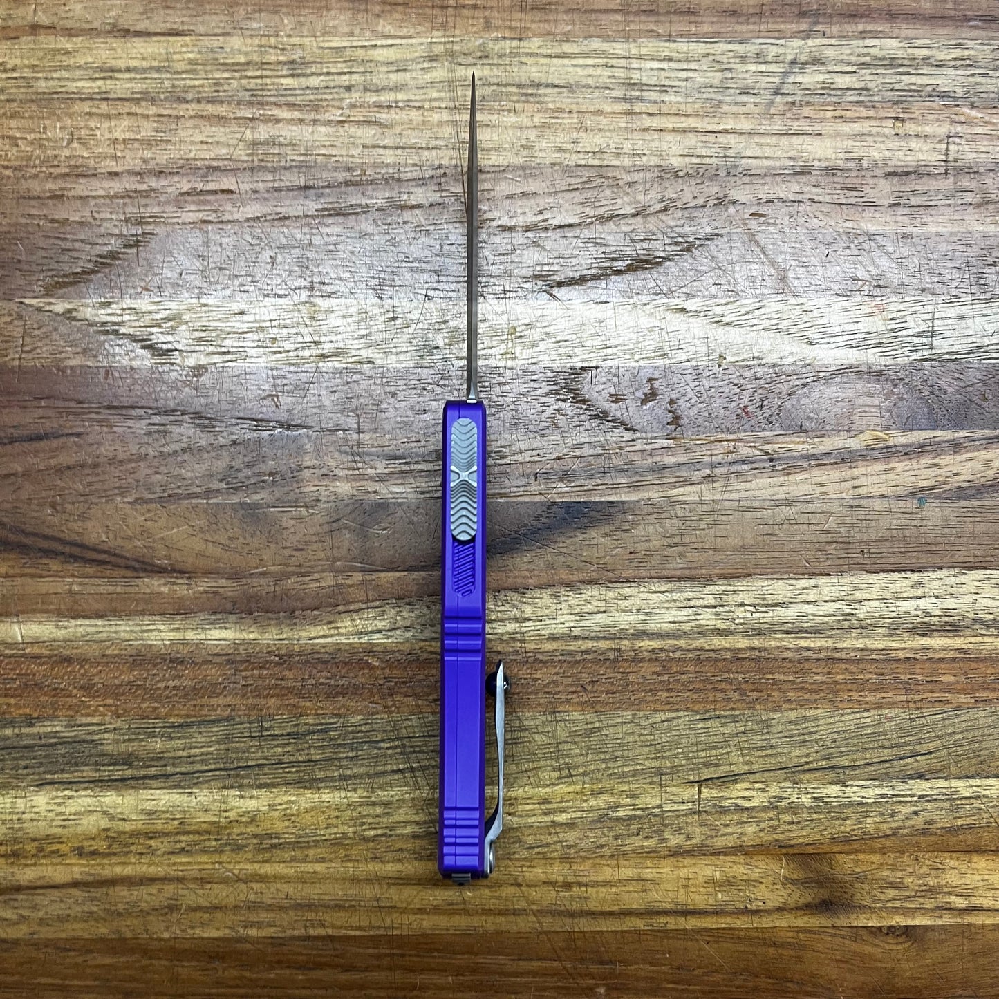 Microtech Hera II Mini 3" Apocalyptic OTF w/ Purple Handle