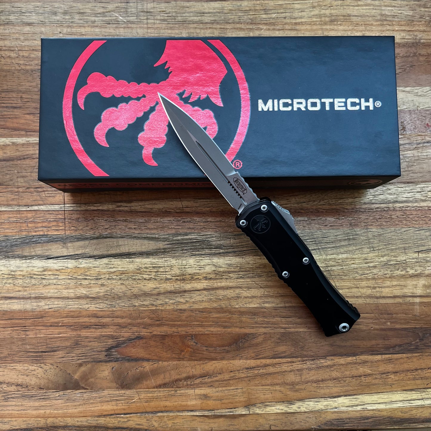 Microtech Hera II Mini 3" OTF w/ Black Handle