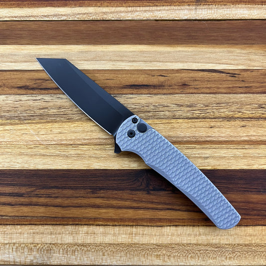 Pro-Tech Malibu 3.25" Flipping Knife w/ Grey Dragon Scale Handle