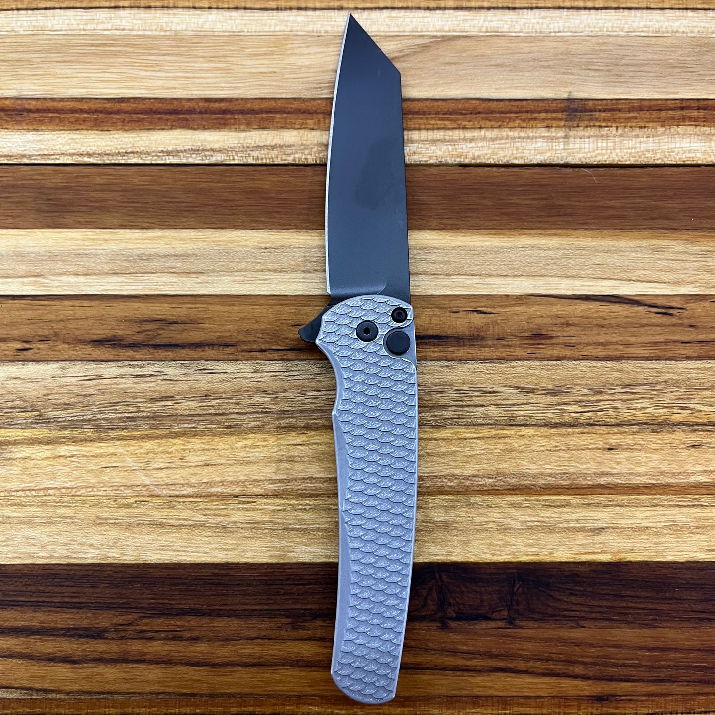 Pro-Tech Malibu 3.25" Flipping Knife w/ Grey Dragon Scale Handle