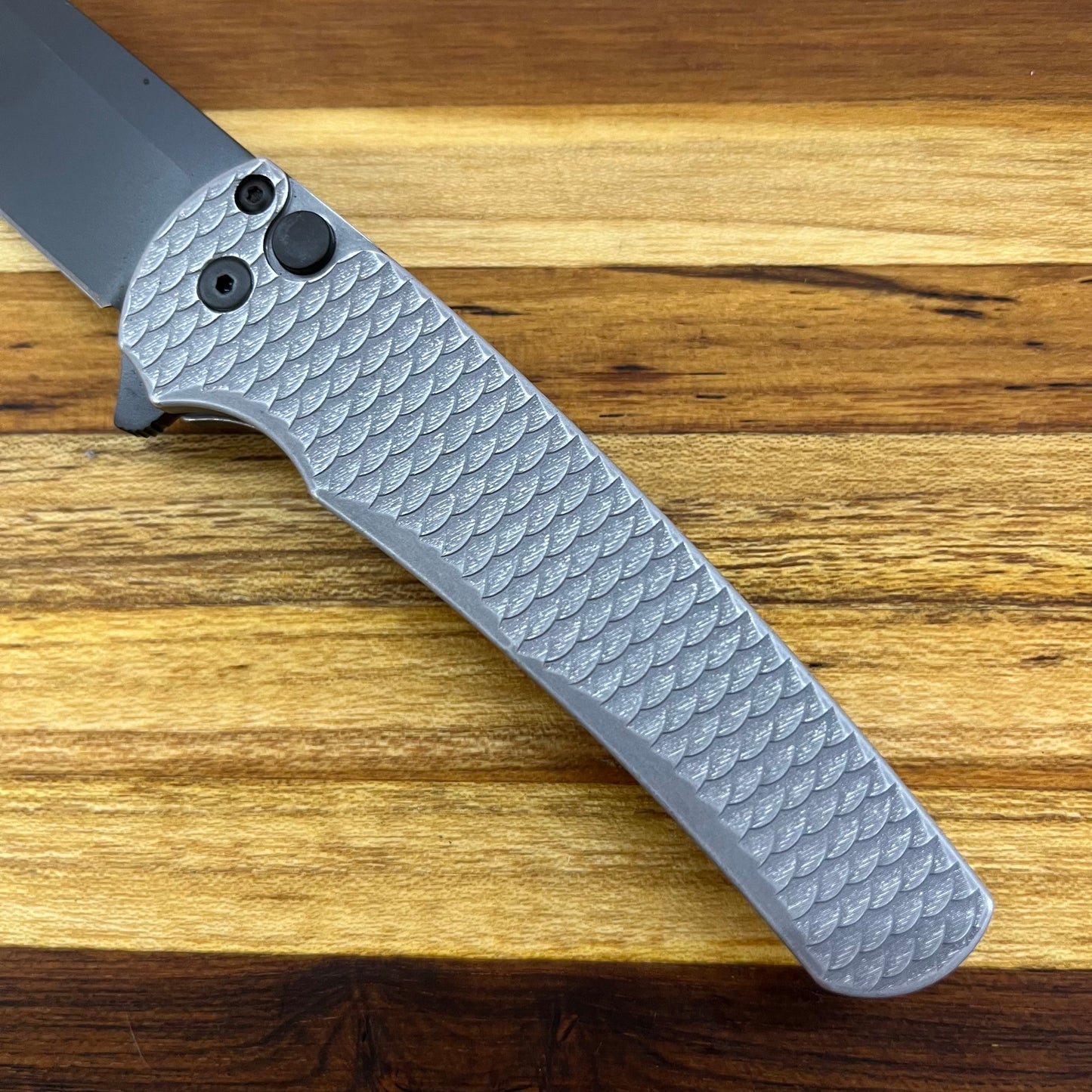 Pro-Tech Malibu 3.25" Flipping Knife w/ Grey Dragon Scale Handle