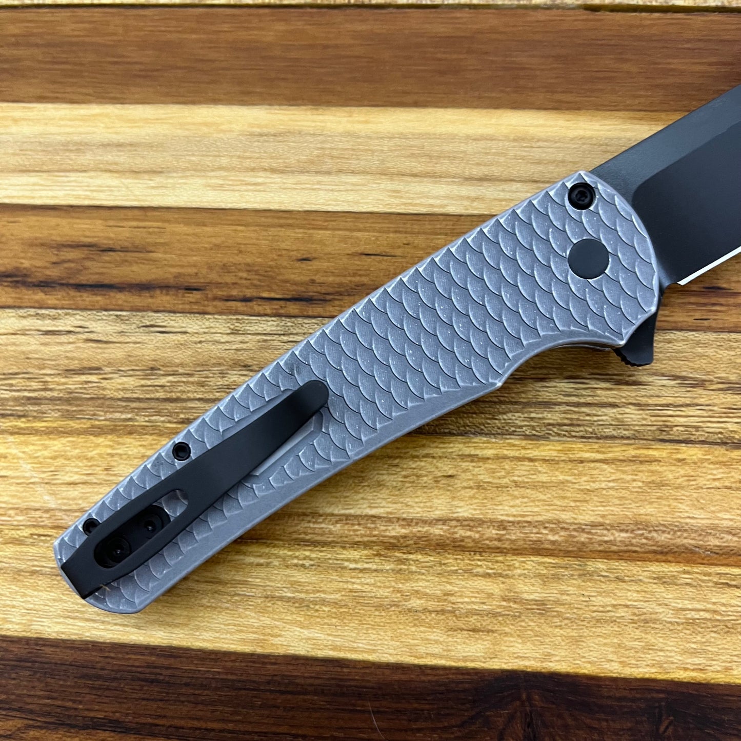 Pro-Tech Malibu 3.25" Flipping Knife w/ Grey Dragon Scale Handle