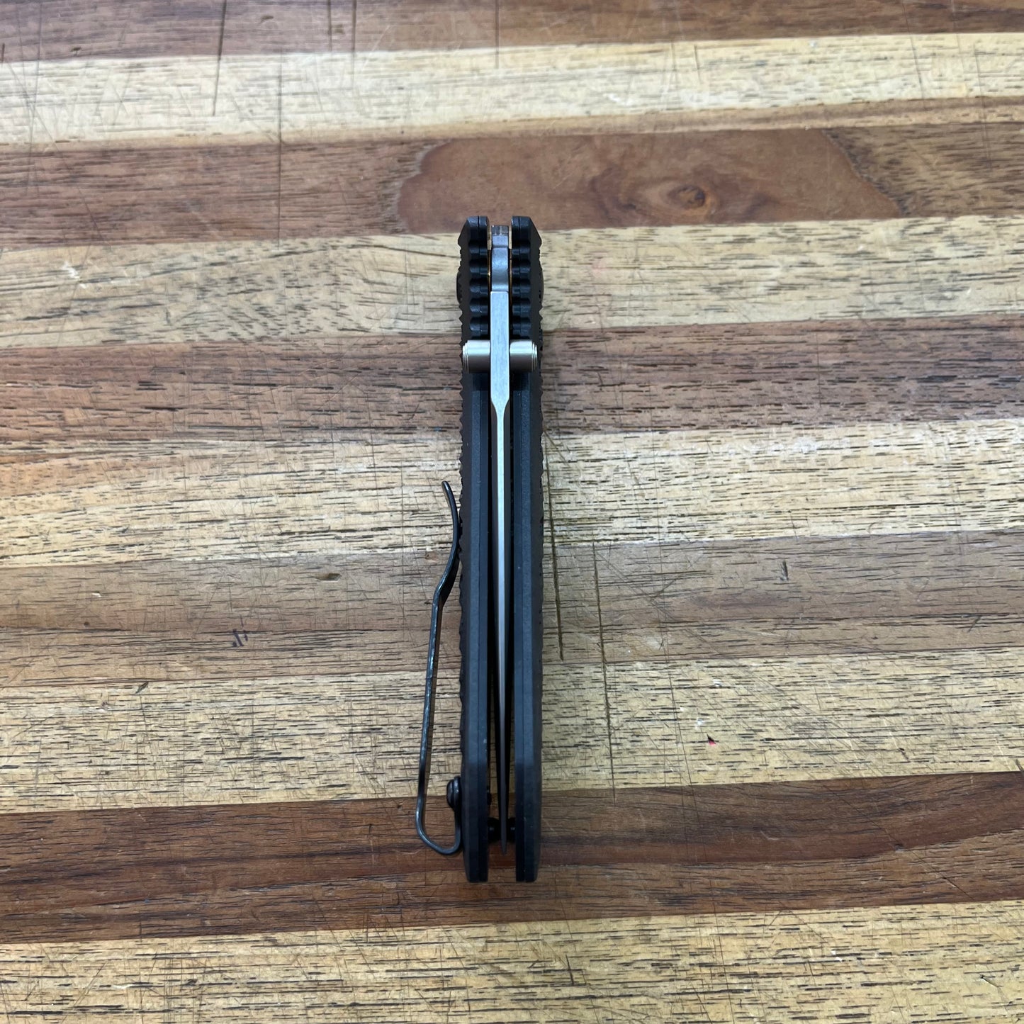 Benchmade Mini Presidio II 3.25" Folding Knife w/ CF-Elite Handle
