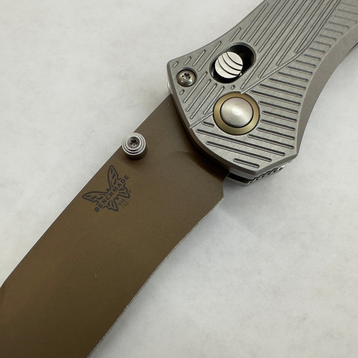 Benchmade Seven | Ten 4" Folding Knife w/ Aluminum Handle