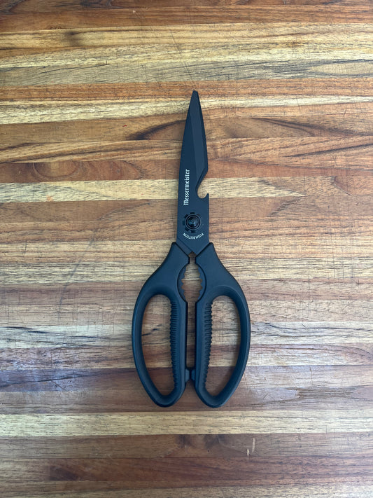 Messermeister Push Button Take-Apart 9" Multi Shears w/ Black Titanium