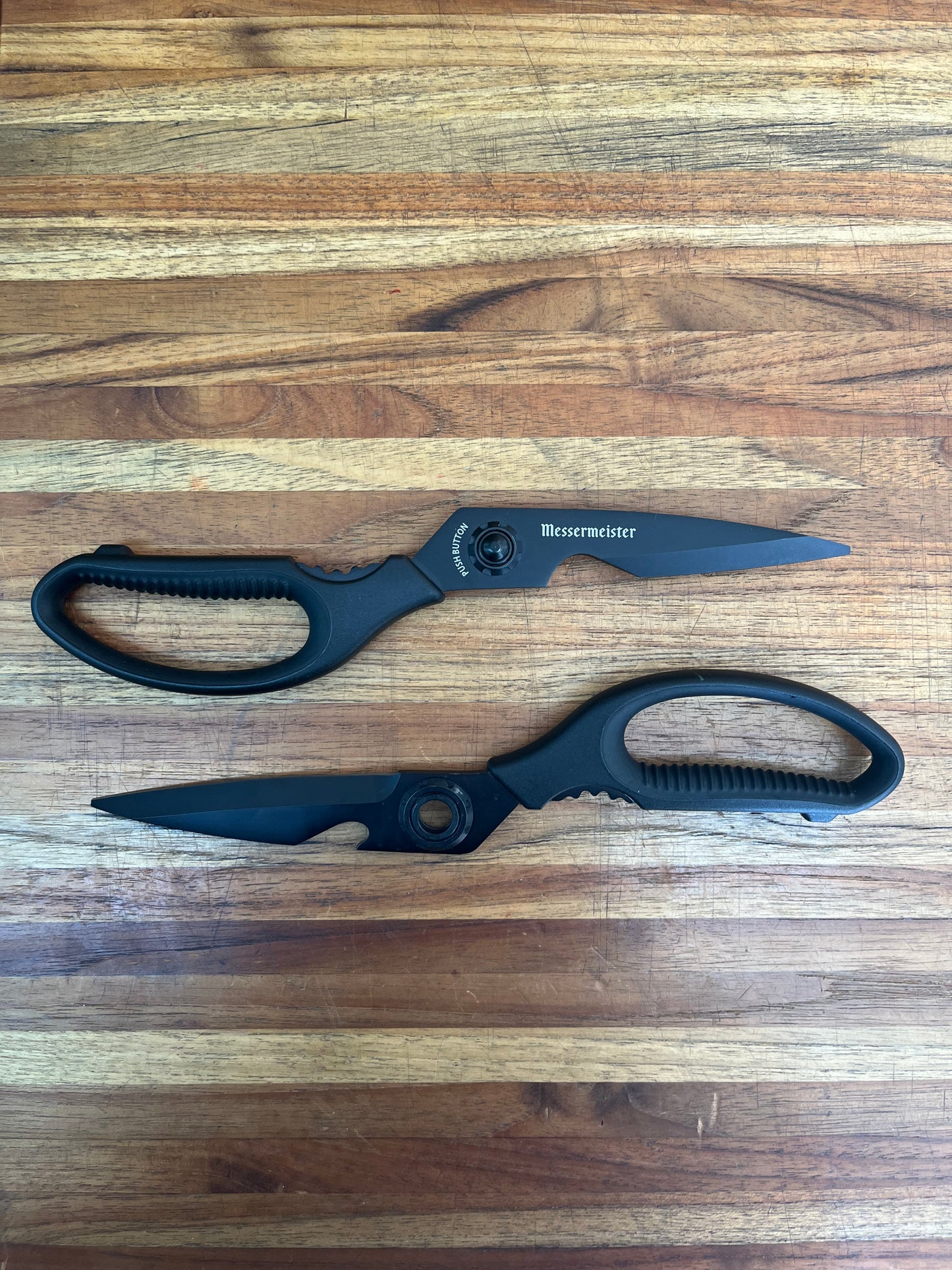 Messermeister Push Button Take-Apart 9" Multi Shears w/ Black Titanium