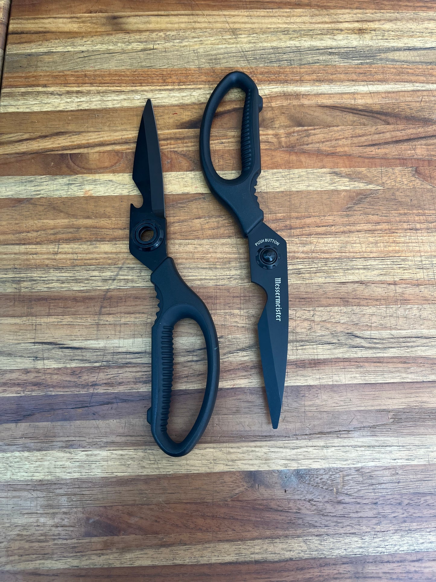 Messermeister Push Button Take-Apart 9" Multi Shears w/ Black Titanium