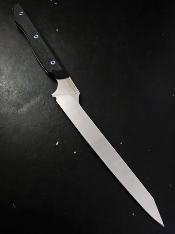 Meglio Knives 6" Satin 20CV Offset Boning Knife